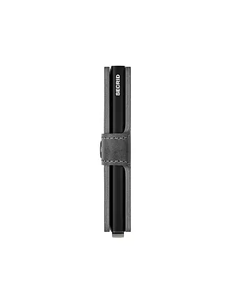 SECRID | Billetera - Miniwallet Vintage Mini Black | grau